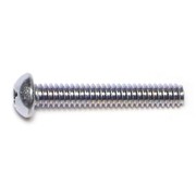 MIDWEST FASTENER #10-24 x 1-1/4 in Phillips Round Machine Screw, Zinc Plated Steel, 45 PK 63604